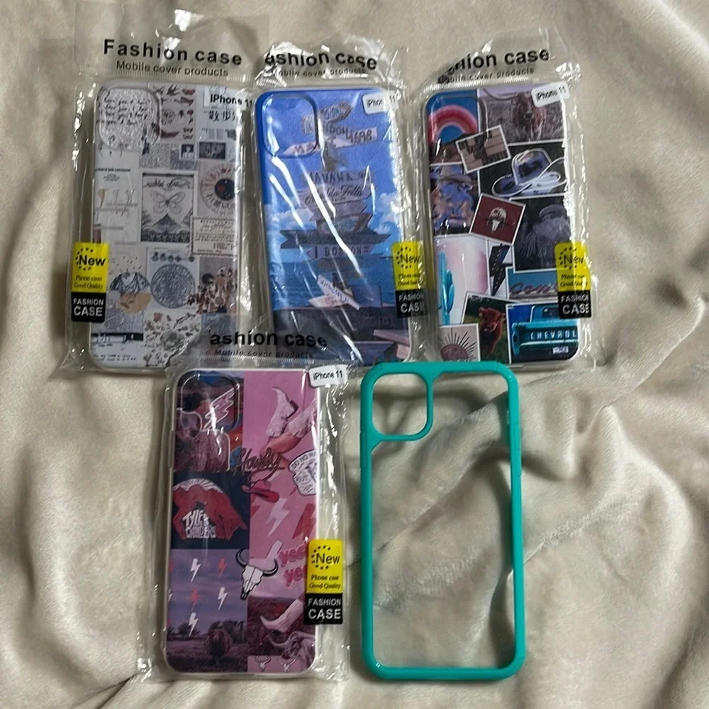New set/5 phone cases for iPhone 11